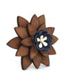Brošňa Miranda Wooden Flower 11-12