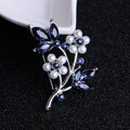 Brošňa Flower AM8296 Silver
