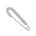 Brošňa Spínací špendlík AM3124 Silver