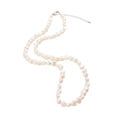 Náhrdelník z riečnych perál GD506 White