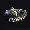 Náramok Dragon Silver-gold