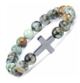 Náramok Cross Africký Tyrkys