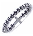 Náramok Miranda Cross Hematit NT5118