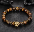 Náramok Leopard Gold s kameny Tigrie oko