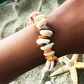 Náramok Shell Orange AT325