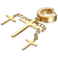 Náušnice Tres Cruzes Gold