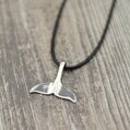 Prívesok Veľrybí plutva N0106 Silver