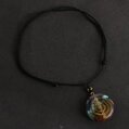 Prívesok Orgonit Reiki gold