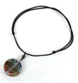 Prívesok Orgonit Reiki silver