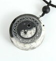 Prívesok Orgonit Jin Jang silver