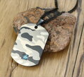 Prívesok Psia známka PS701 Camouflage