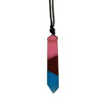 Prívesok Miranda Resin Wood ES175 Blue-Pink