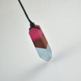 Prívesok Miranda Resin Wood ES175 Blue-Pink