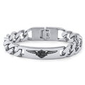 Oceľový náramok Harley Davidson 13mm x 22 cm - KMMB62603