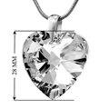 Silvego Strieborný prívesok - Comet Argent Light - Swarovski Elements LSW169P