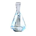 Strieborný prívesok XIRIUS Raindrop 14mm Blue Shade so Swarovski® Crystals