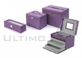 Box na hodinky Ambassador Ultimo 9687 fialový