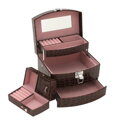 Šperkovnica JKBox Brown SP250-A21