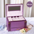 Šperkovnica Miranda Pattern Purple