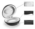 Puzdro na hodinky Miranda PM233 Black-White