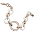 Tribal náramok z chirurgickej oceli BRM002 rose gold