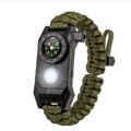 Náramok Kompas Survival 6233 zelený