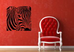 Zebra dekorace na stěnu
