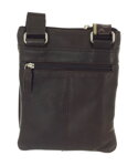Taška crossbody kožená BHPC Virginia S BH-300-25 hnedá