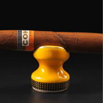 Stojan na cigaru Ceramic Yellow