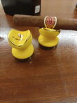 Stojan na cigaru Ceramic Yellow