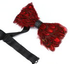 Motýlik z peria Miranda BT0403 Red