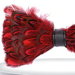 Motýlik z peria Miranda BT0403 Red