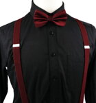 Combo motýlik a traky Miranda S03 Black