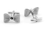 Miranda Manžetové gombíky Motýliky MK3381 Silver