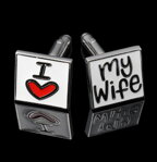 Manžetové gombíky I love my wife