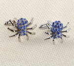 Manžetové gombíky Blue Spider