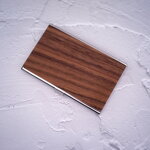 Púzdro na karty Walnut Wood