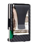 Spona na peniaze a kreditné karty SP4254 Black