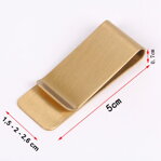 Spona na peniaze Miranda Golden Clip SP4324