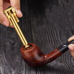 Benzínový zapaľovač Retro Pipe Lighter