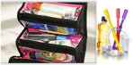 Kozmetický organizer Roll´n´Go čierny