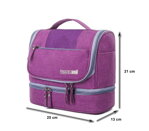 Cestovná kozmetická taška Miranda 604 Purple