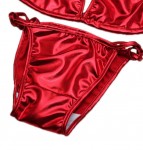 Plavky G-string Beachwear red