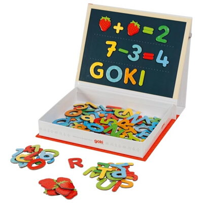Goki Malá škola s písmenami a číslami