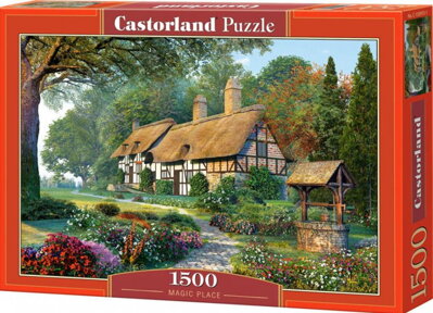 Castorland - Puzzle Chalúpka v lese - 1500 dielov