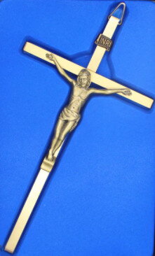 Kríž kresťanský gold B2481G