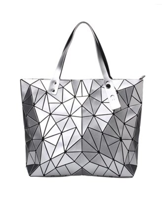 Dámska kabelka Geometric AM116 Silver