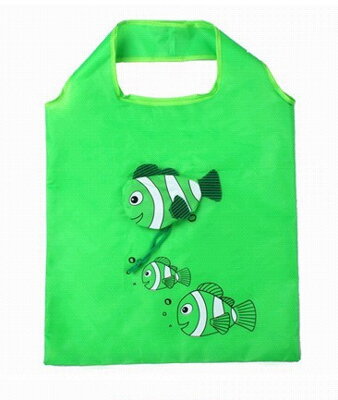 Nákupná taška Tropical fish zelená