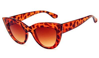 Slnečné okuliare Cat Eye Leopard