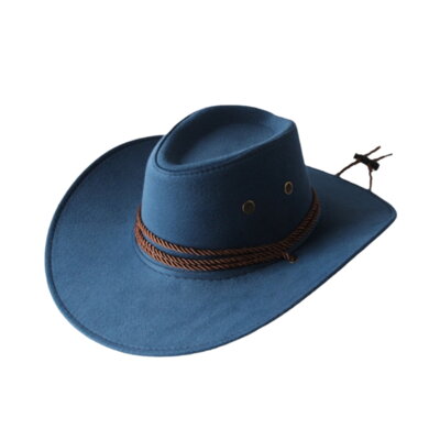 Klobúk Western W331 modrý